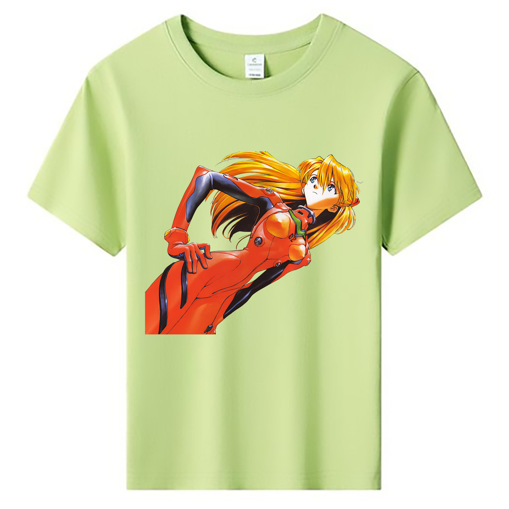 （画像用） EVA 新世紀エヴァンゲリオン 綿100％キッズTシャツ（フロントプリント）